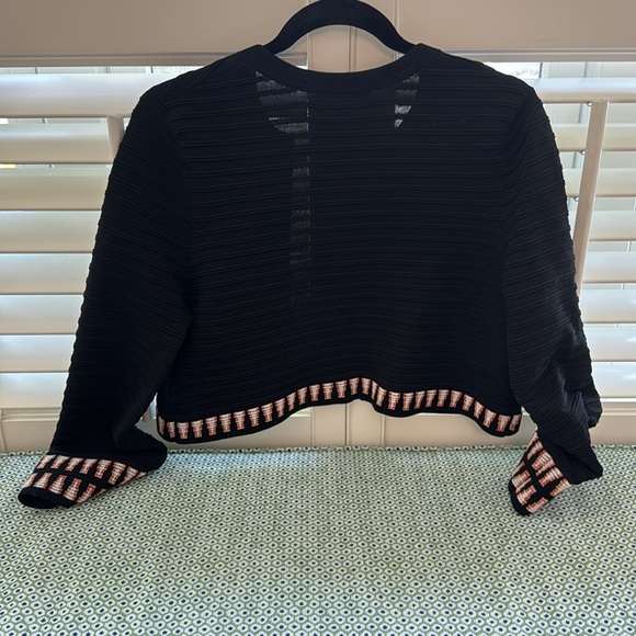 Maje cropped sweater blazer - Picture 4 of 4